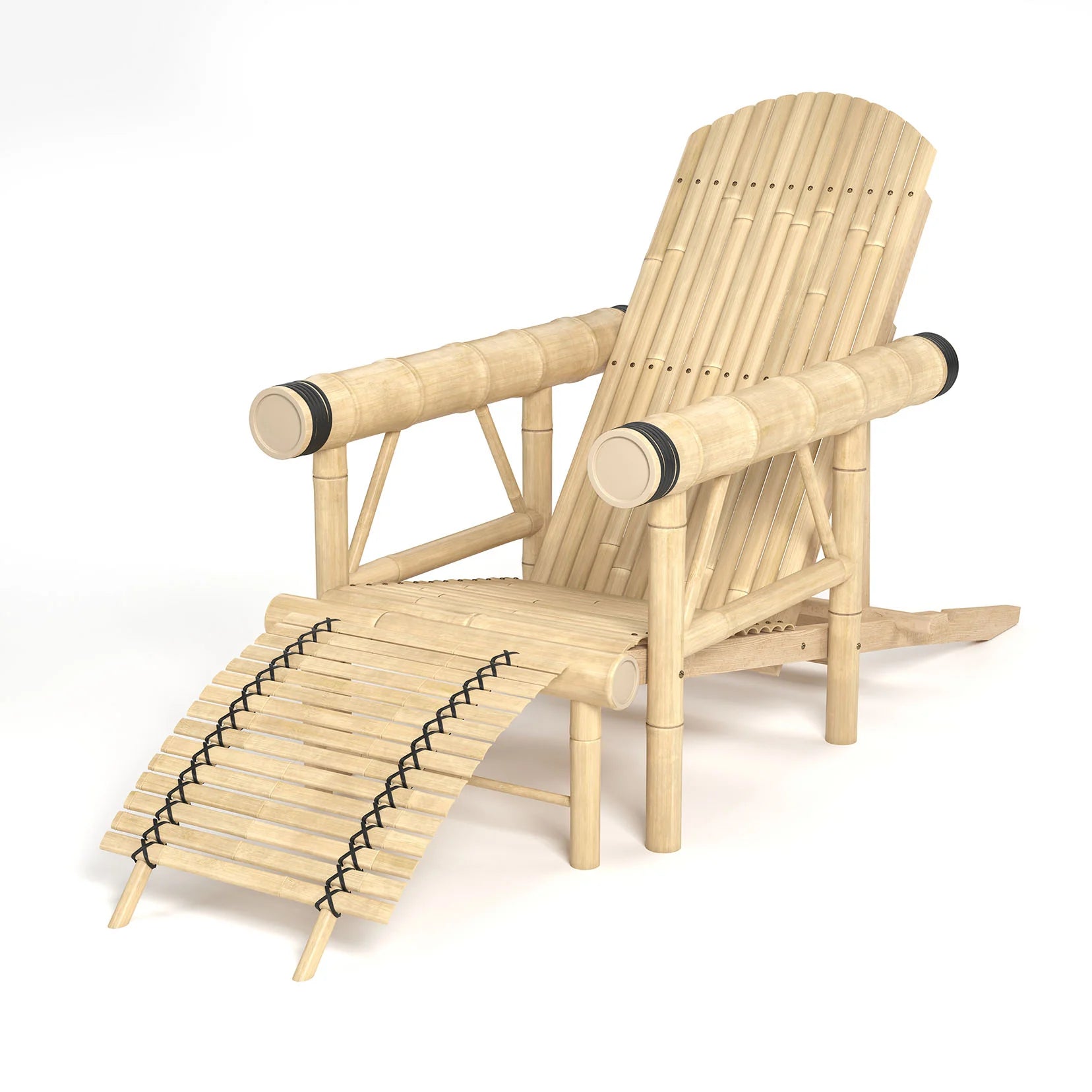 TCHAIR - Bamboo Tiki Lounge Chair