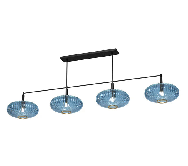 PRO66 - Prohibition 4 Glass Shade 65" Fixture