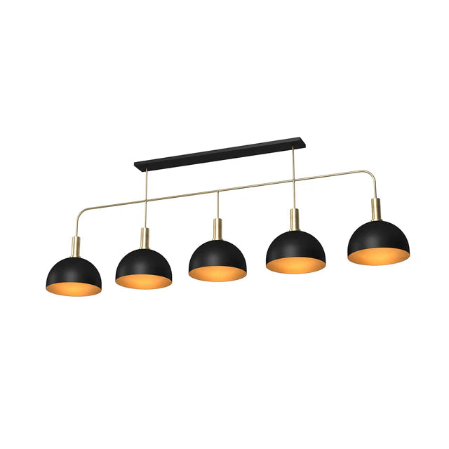 BOOT-80 - Prohibition 5 Metal Shade 80" Pendant