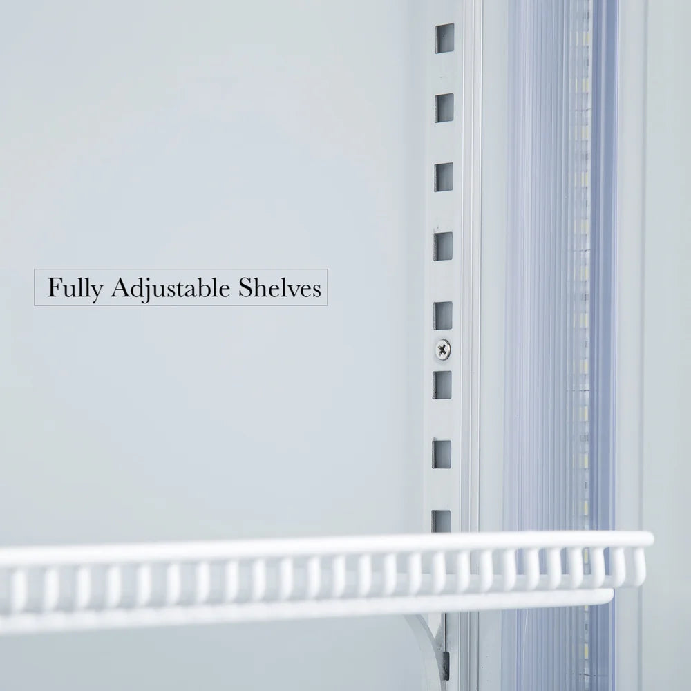 KingsBottle Display Beverage Cooler Commercial Refrigerator