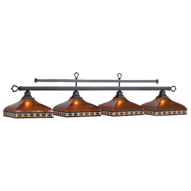 TAH-B78 - 4 Shade Billiards Fixture
