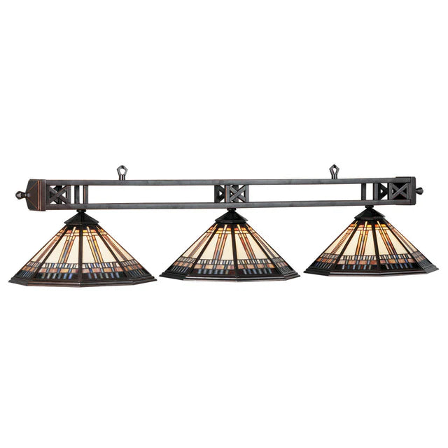 WSL-B54 - 3 Shade Billiards Fixture