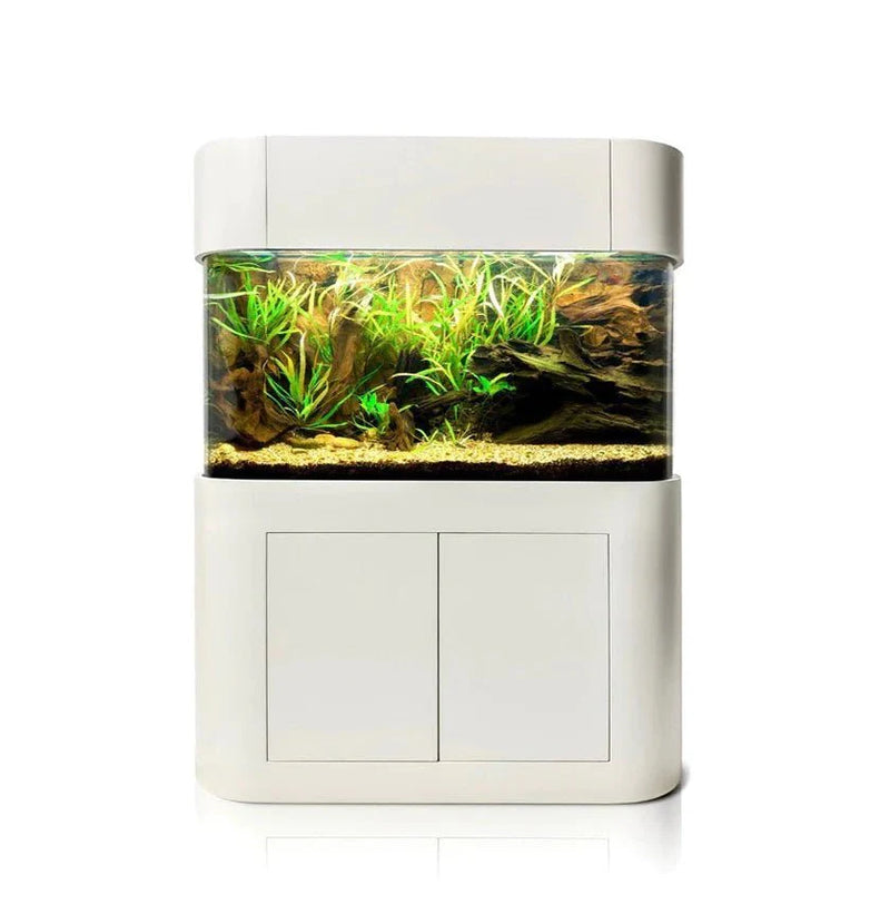 Panoramic Reef-Ready Aquarium Set in White