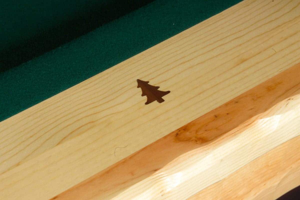 Klondike Log Pool Table Viking Log Furniture