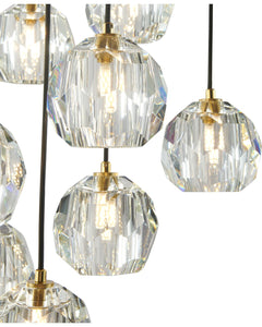 Strayhorn 30 Light, 30"D Chandelier, Gold Finesse Decor