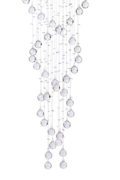 Finesse Decor Crystal Chandelier Double Helix// 12 Light