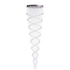 Finesse Decor Crystal Chandelier Double Helix// 12 Light