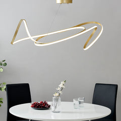 Finesse Decor Moscow LED Chandelier // Gold