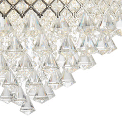 Finesse Decor Cinderella Crystal Round Chandelier // 12 Light