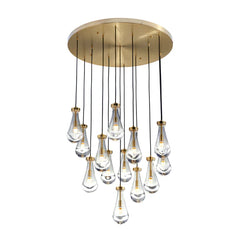 Finesse Decor Strozzi Symphony 13 Light 36"D Chandelier