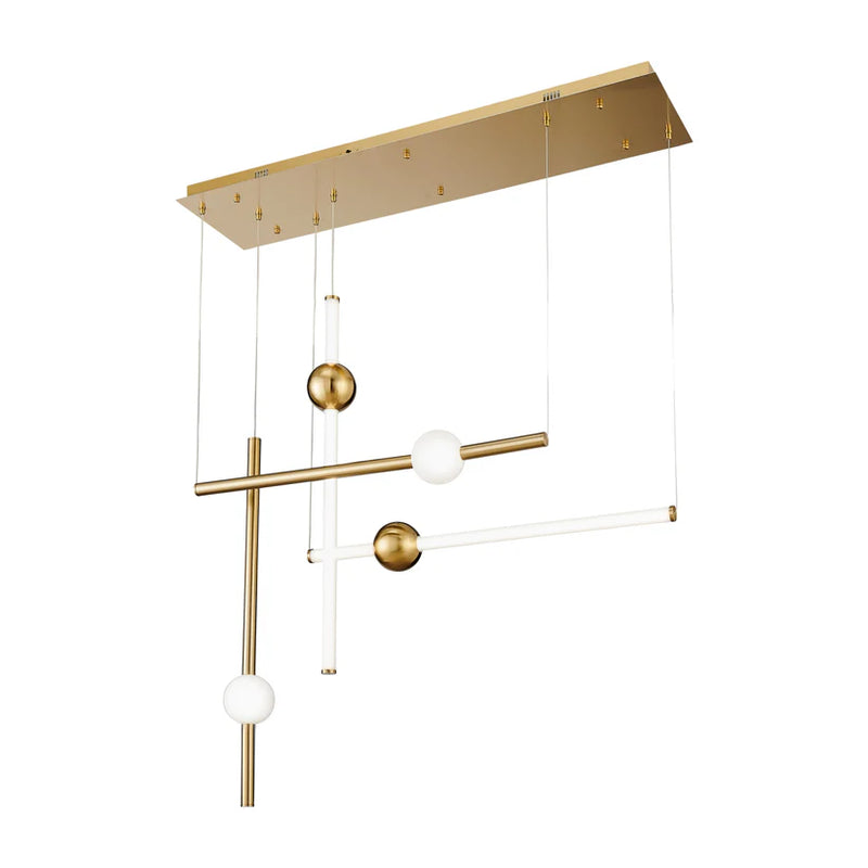 Finesse Decor Galileo Chandelier // Bronze