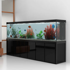 Aqua Dream 500 Gallon Tempered Glass Aquarium Black