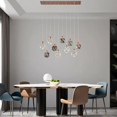 Finesse Decor Lustre Rectangular Chandelier // Bronze