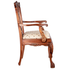 English Chippendale Armchair Design Toscano