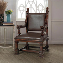 Lord Cumberland's Royal Throne Chair Design Toscano