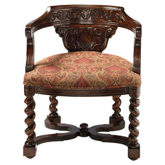 Brussels Library Bergere Chair: Each Design Toscano