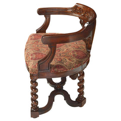 Brussels Library Bergere Chair: Each Design Toscano