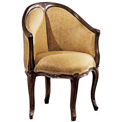 Louis XV Fauteuil de Bureau Chair Design Toscano