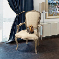 The Carlisle Louis XV Open Armchair: Each Design Toscano