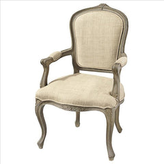 The Carlisle Louis XV Open Armchair: Each Design Toscano