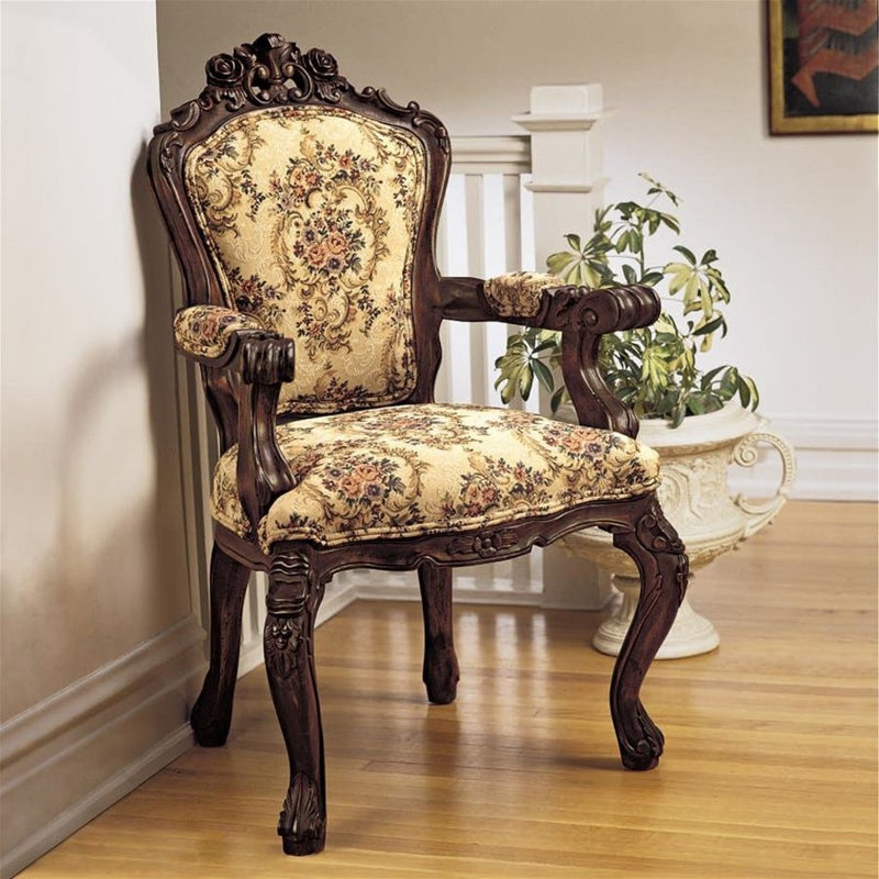 Carved Rocaille Chair: Each Design Toscano