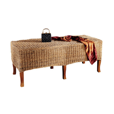 Balinese Bench Coffee Table Design Toscano