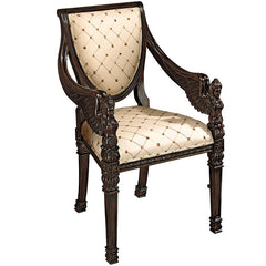 St. Gabriel Neoclassical Armchair Design Toscano