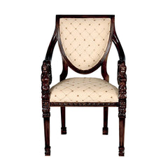 St. Gabriel Neoclassical Armchair Design Toscano