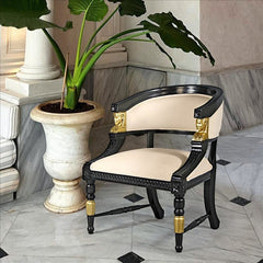 Neoclassical Egyptian Revival Chair: Each Design Toscano