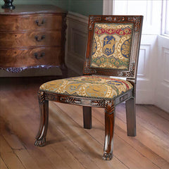 Beardsley Heraldic Lion Side Chair: Each Design Toscano