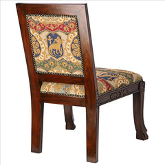 Beardsley Heraldic Lion Side Chair: Each Design Toscano