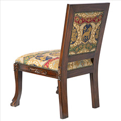 Beardsley Heraldic Lion Side Chair: Each Design Toscano