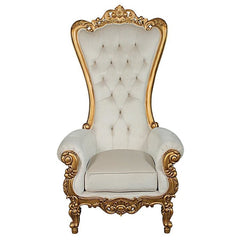 Contessa Stylish Baroque Throne Chair Design Toscano