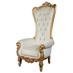 Contessa Stylish Baroque Throne Chair Design Toscano