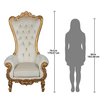 Contessa Stylish Baroque Throne Chair Design Toscano