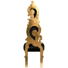 Marie Lisette French Baroque Couture Accent Chair Design Toscano