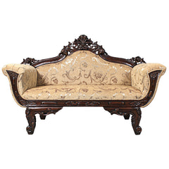 Beauchamp Victorian Parlor Settee Design Toscano