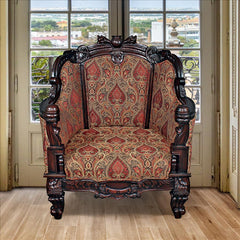 Gentlemen’s Drawing Room Armchair Design Toscano