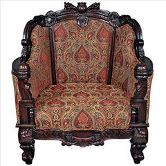 Gentlemen’s Drawing Room Armchair Design Toscano