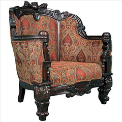 Gentlemen’s Drawing Room Armchair Design Toscano