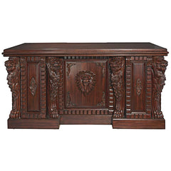 Lord Raffles Lion Executive Desk Design Toscano