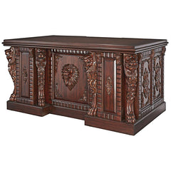 Lord Raffles Lion Executive Desk Design Toscano