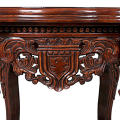 Lord Raffles Grande Hall Lion Leg Side Table Design Toscano