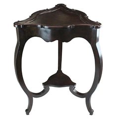 Brighton Manor Triangular Side Table Design Toscano