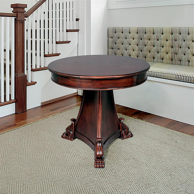 Lafayette Gueridon Pedestal Table Design Toscano