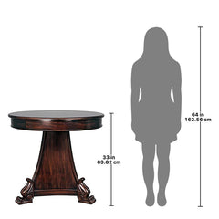 Lafayette Gueridon Pedestal Table Design Toscano