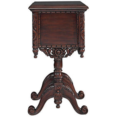 Lady Rebecca Victorian Bedside Table Design Toscano