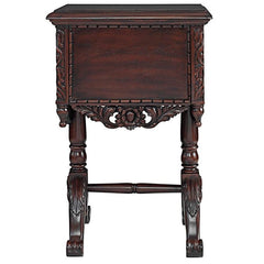 Lady Rebecca Victorian Bedside Table Design Toscano