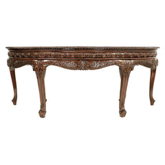 La Voute Grande Crescent Mahogany Executive Desk Design Toscano