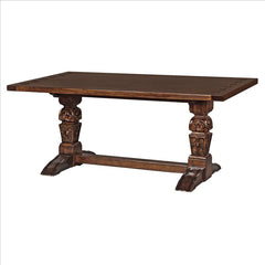 English Gothic Refectory High Table Design Toscano